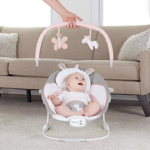 Lehátko vibrující s melodií Flora the Unicorn™ 0 m+, do 9 kg