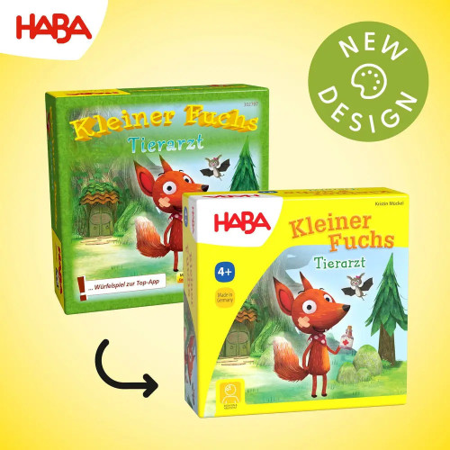 Mini hra karetní Malý lišák - zvěrolékař Haba