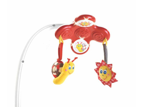 Lehátko 3v1 Rocker Napper červené Tiny Love