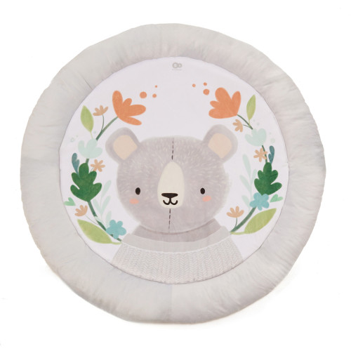 Deka hrací s hrazdičkou Cozyplay Light Grey Kinderkraft