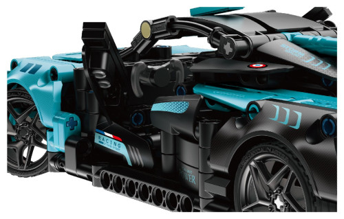 Stavebnice iM.MASTER programovací auto RC plast 2,4GHz 439 dílků na baterie