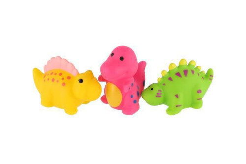 Stříkací dinosaurus 3 ks do vody