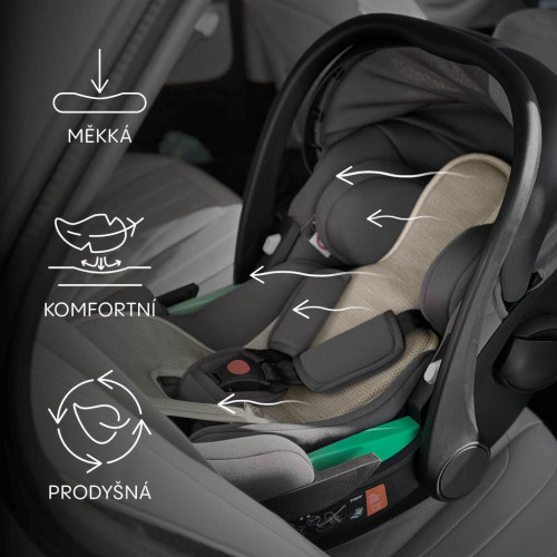 Prodyšná podložka do autosedačky Breeze sk. 0+