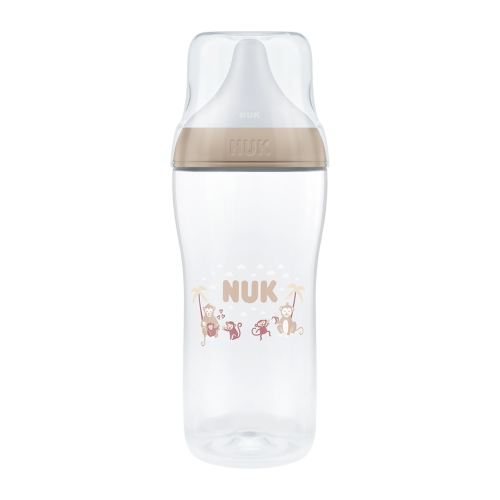 Láhev s kontrolou teploty Perfect Match XL monkey 360 ml Nuk