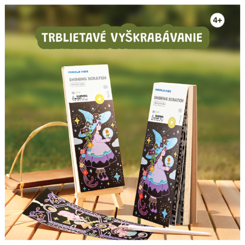Třpytivé vyškrabování Starlight Girls Jarmelo