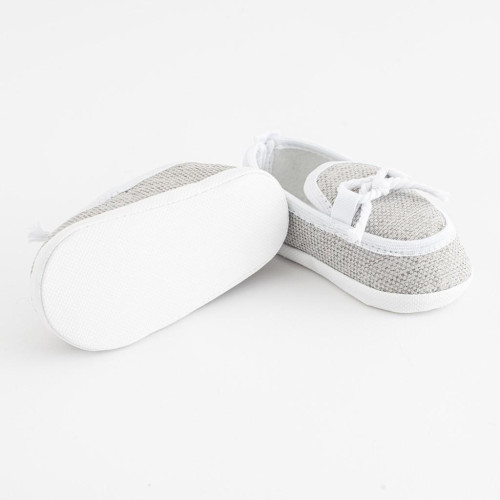 Kojenecké mokasíny/capáčky New Baby šedá