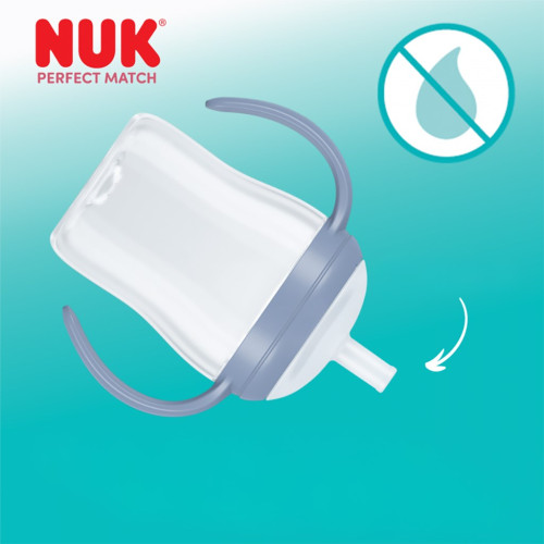 Kojenecká láhev na učení s brčkem 150 ml NUK Perfect Match