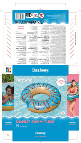 Nafukovací kruh kobliha 1,07 m Bestway