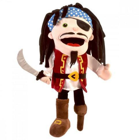 Velký maňásek s otevírací pusou - Pirát Fiesta Crafts