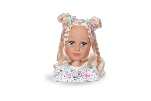Kreativní česací hlava Baby born