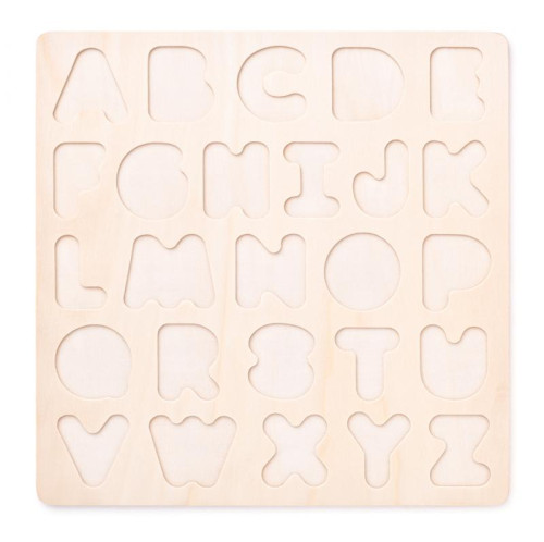 Puzzle ABC- písmena na desce