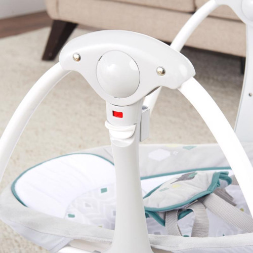 Houpačka konvertibilní vibrující s melodií Nash 2 v 1, 0 m+ do 9 kg Ingenuity