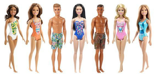 Barbie v plavkách DWJ99