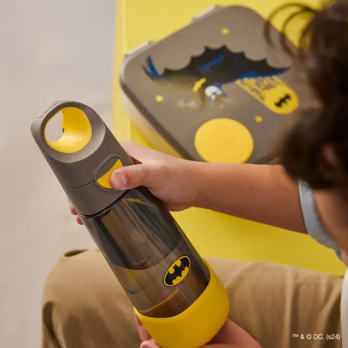 Láhev na pití s brčkem 600 ml Batman B.Box