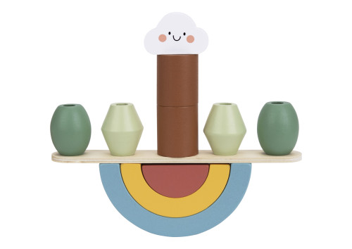 Balanční hra Zvířata Pastel