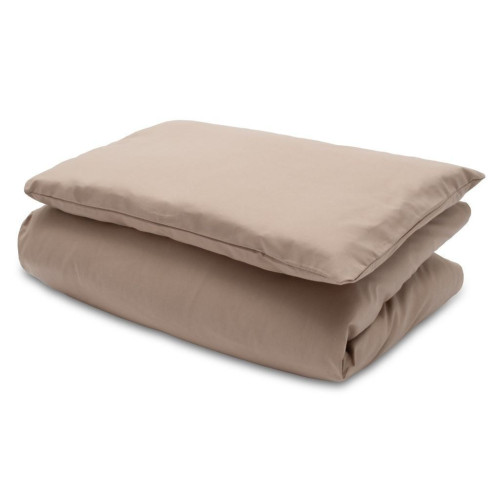 Bavlněný set do postýlky s výplní 90 x 120 cm cappuccino New Baby