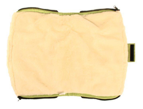 Merino rukávník na kočárek z ovčí/velbloudí vlny na zip 30 x 50 cm