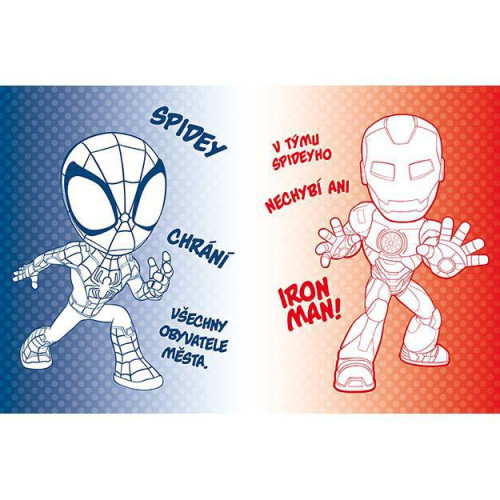 Omalovánky s tetováním Spidey