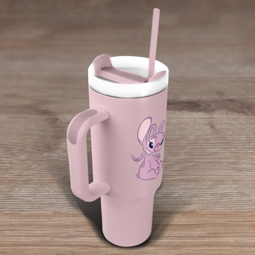 Lilo a Stitch cestovní hrnek s brčkem 1 200 ml