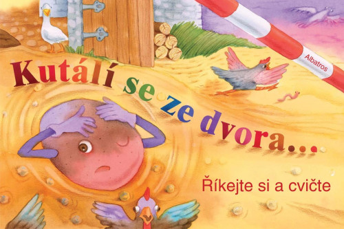Knížka Kutálí se ze dvora 24 x 16 cm