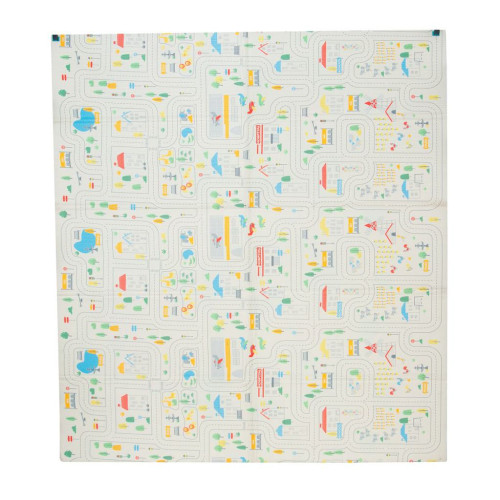 Hrací podložka Play Mat XXL 200 x 180 cm Animals city Asalvo