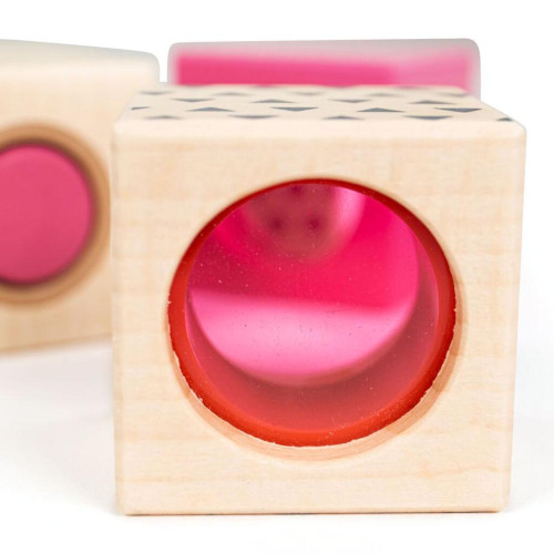 Smyslové kostky Bigjigs Toys