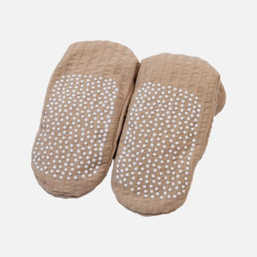 Prodyšné capáčky Slipper Seersucker Lodger Beige