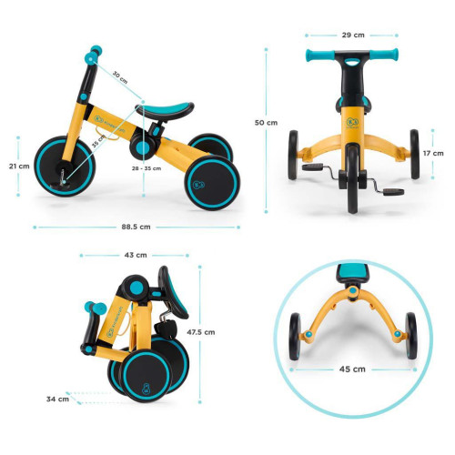 Tříkolka 4TRIKE Kinderkraft