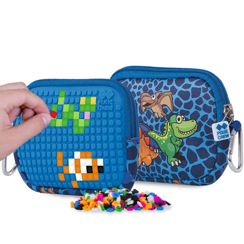 Univerzální pouzdro dino modré Pixie crew