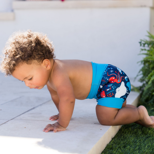 Plavky Happy Nappy DUO - Under the Sea
