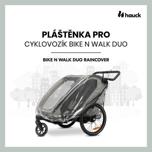 Pláštěnka na cyklovozík Bike N Walk Duo Hauck