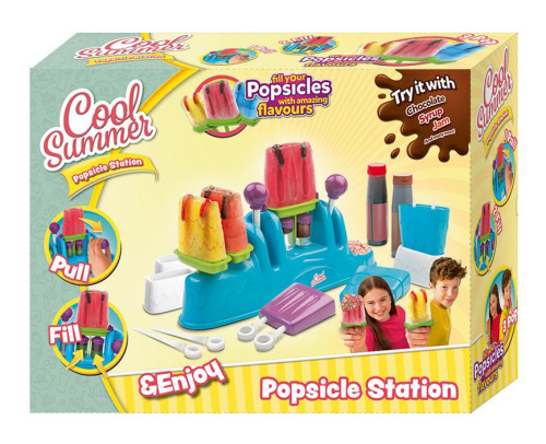 Sada továrna na zmrzlinu Pull Pops
