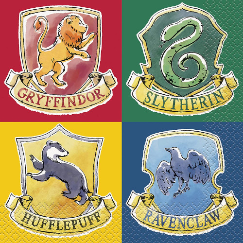 Ubrousky papírové - Harry Potter 33x33cm, 16 ks