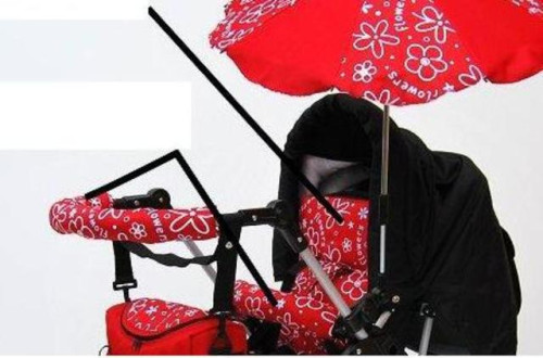 Náhradní potah na madlo u dítěte nebo na rukojeť kočárku JEDNOBAREVNÝ