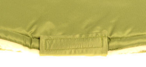 Merino rukávník na kočárek z ovčí/velbloudí vlny na zip 30 x 50 cm