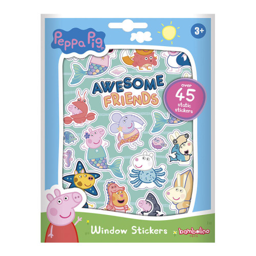 Okenní dekorace Peppa Pig Totum