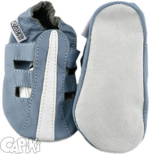 Kožené capáčky 12-18 m (21) 14,2 cm Capiki