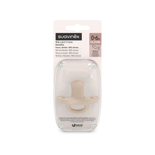 Šidítko anatomické silikon 0-6 m SX PRO Colour Essence Suavinex