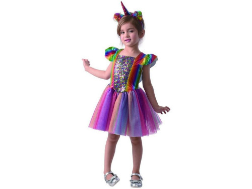 Kostým na karneval - jednorožec 80 - 92 cm