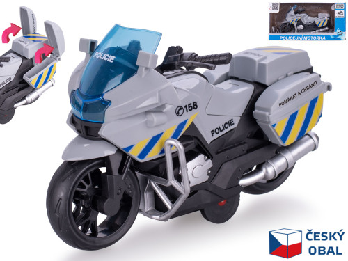 Motorka policejní CZ 16 cm na zpětný chod