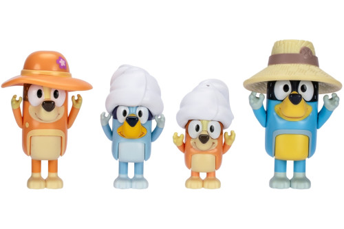 Rodinný výlet 4 figurky Bluey