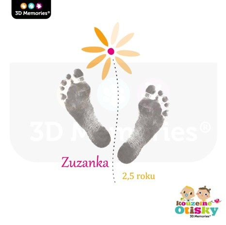 Kouzelné otisky 3D Memories S POTISKEM