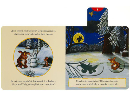 Gruffalinka Tlač, táhni, posouvej Julia Donaldson, Axel Scheffler