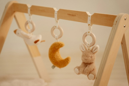 Dřevěná hrazdička Newborn Naturals Little Dutch