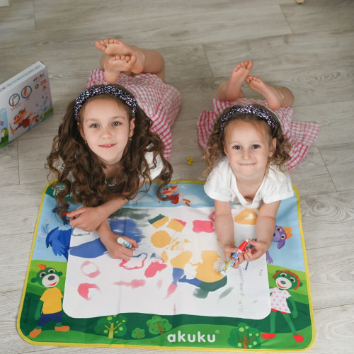 Interaktivní podložka pro malování vodou Akuku