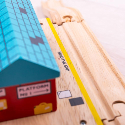 Nádraží nad cestou Bigjigs Rail