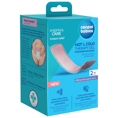 Poporodní gelové vložky Hot & Cold 2 ks Canpol babies