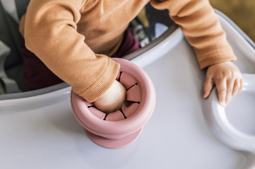 Silikonová miska na sušenky s přísavkou
