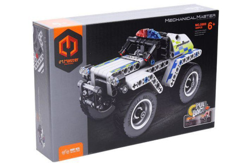 Stavebnice Policejní auto 16 cm iM.Master
