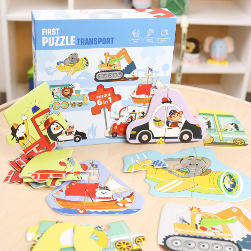 První puzzle Doprava 6v1